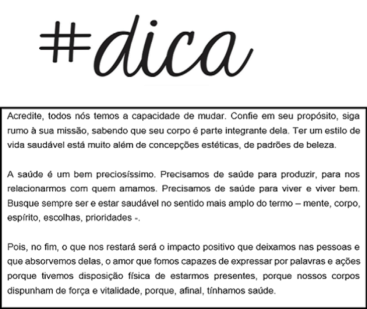 Dica 1 - O BENEFÍCIO DE UMA ROTINA ESTÉTICA APÓS EMAGRECIMENTO: RECEITAS NATURAIS E CASEIRAS.